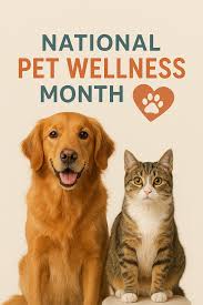 October is National Pet Wellness Month